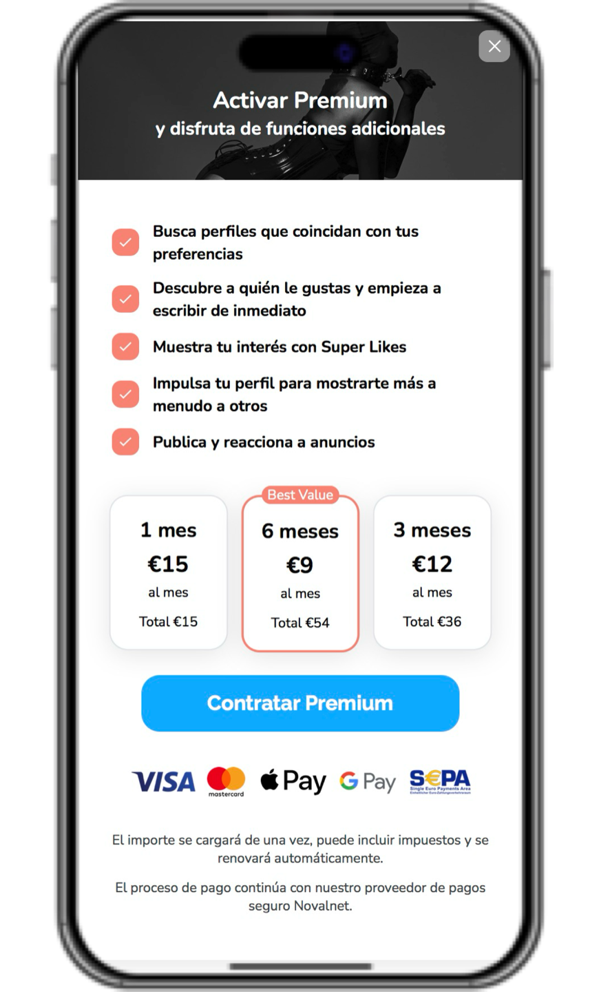 Funciones premium para una experiencia aún más profunda