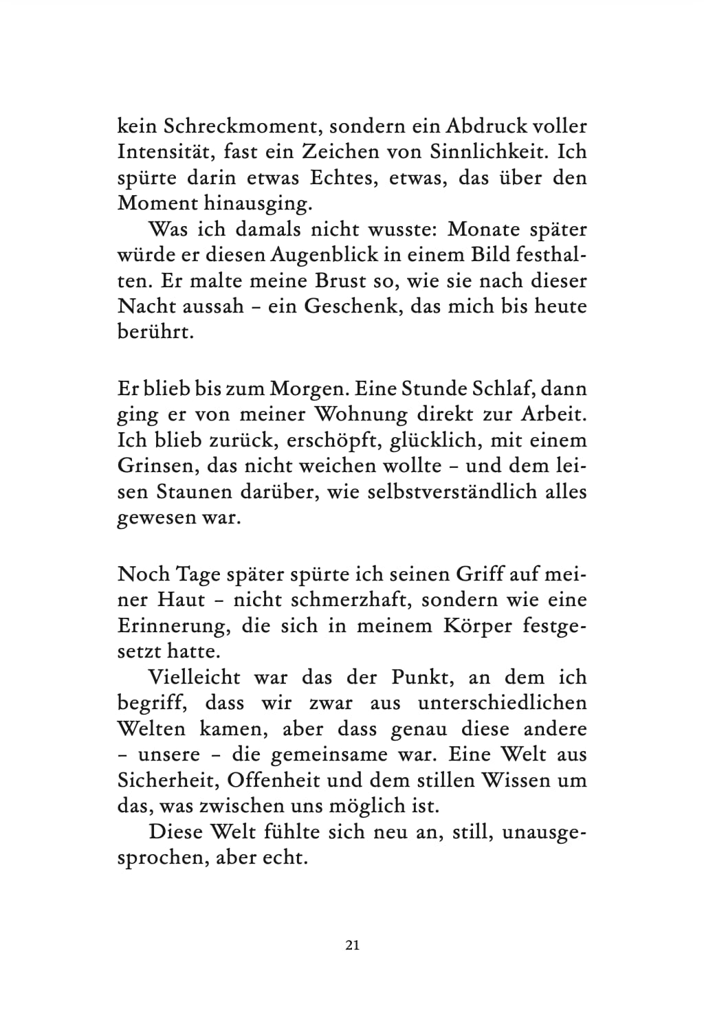 Page from "Zwischen Perle und Puppe" by Lena, who wanted to find a BDSM partner on Deviance