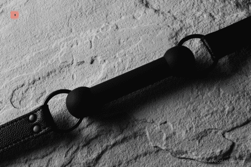 A gag prevents a person from speaking or screaming, but the appeal lies mainly in the humiliation through drooling and ridiculous sounds.