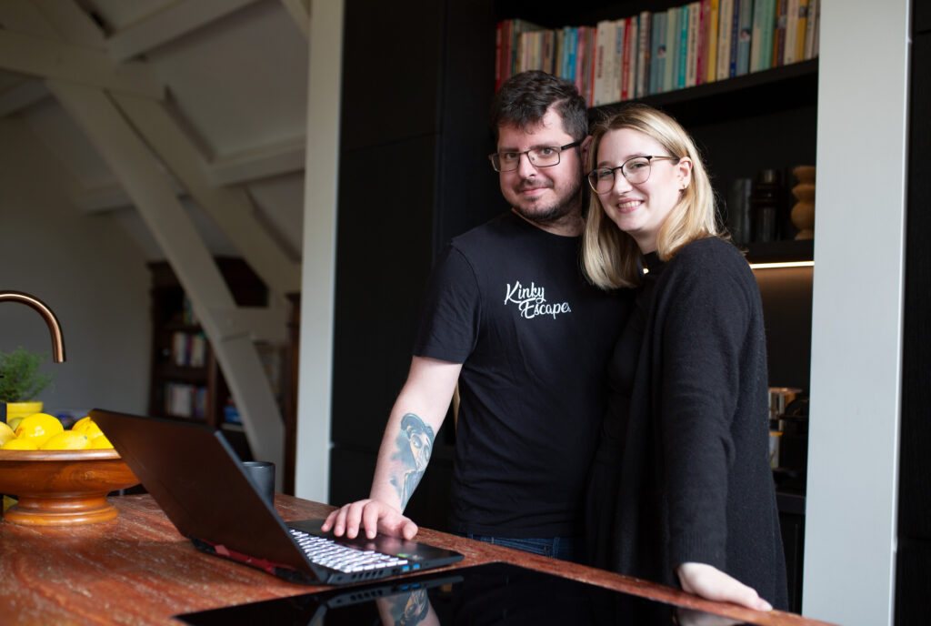 Chrissi und Daniel, die Gründer von Kinky Escapes